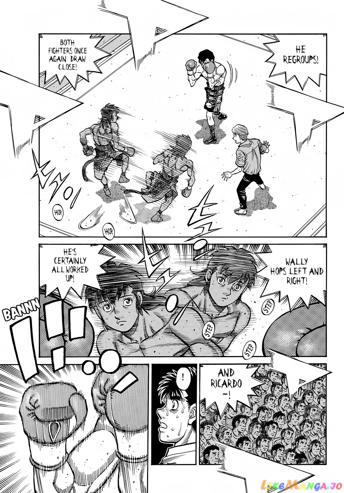 Hajime no Ippo Chapter 1395 - page 8