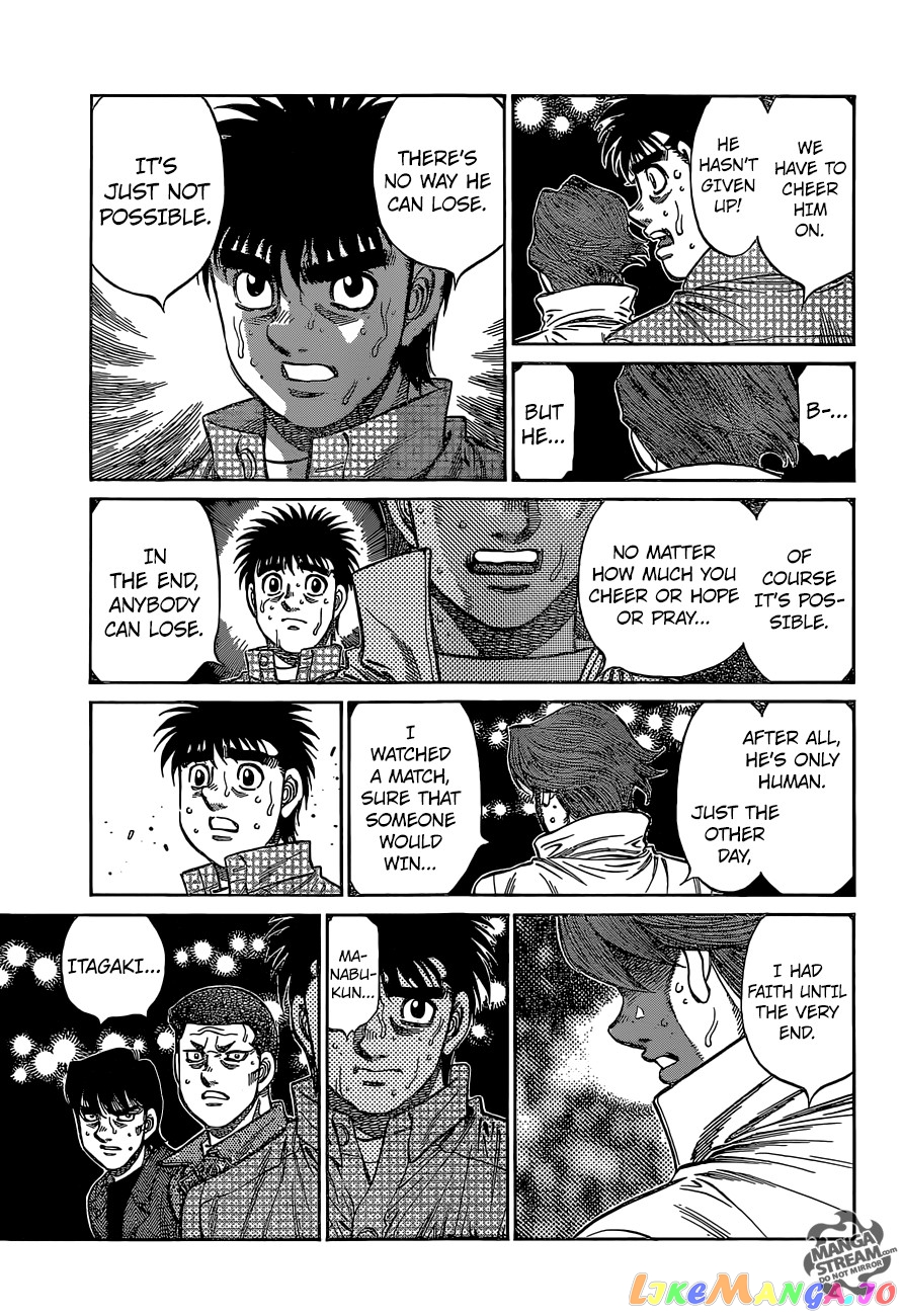 Hajime no Ippo Chapter 1116 - page 8