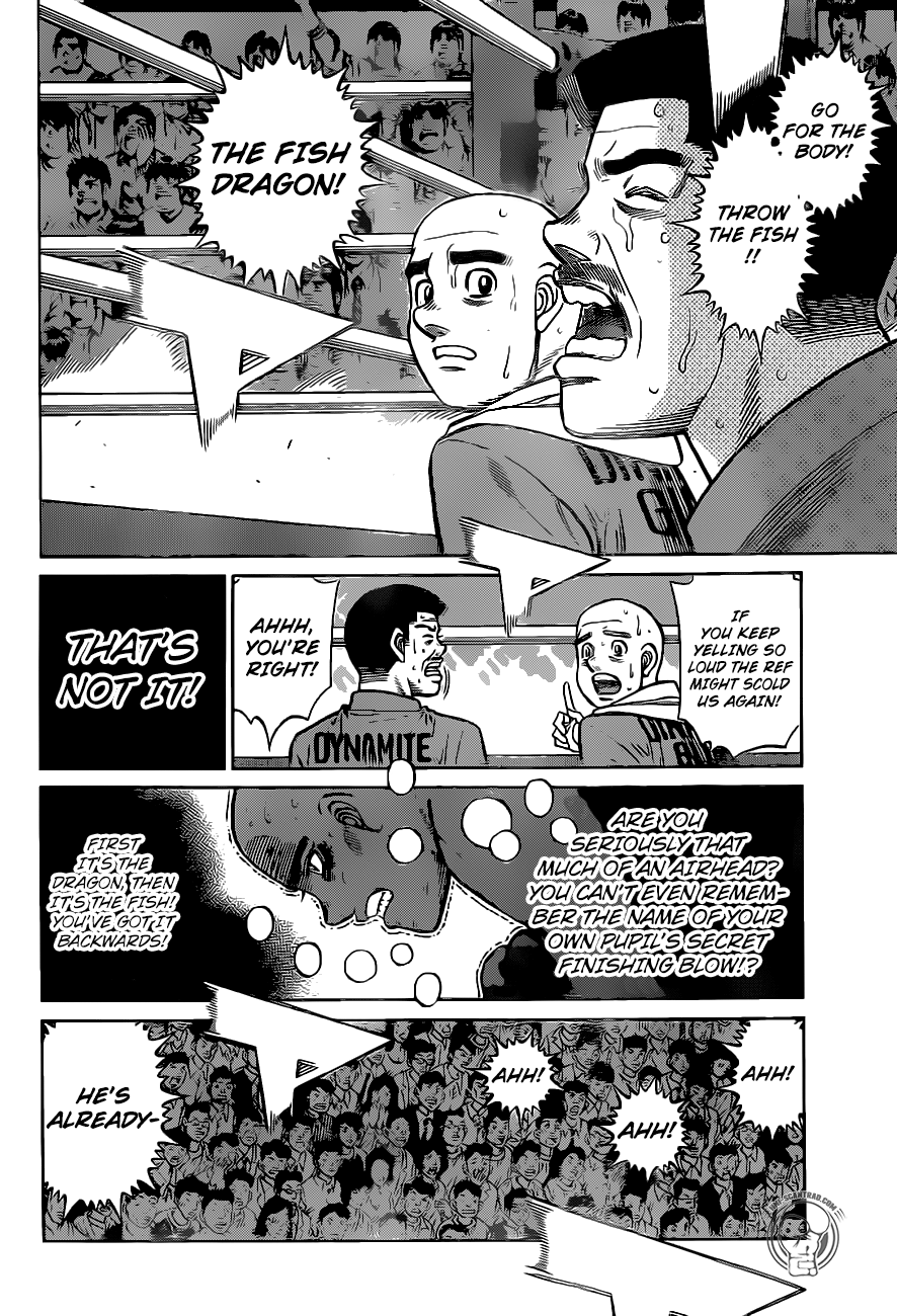 Hajime no Ippo Chapter 1289 - page 2