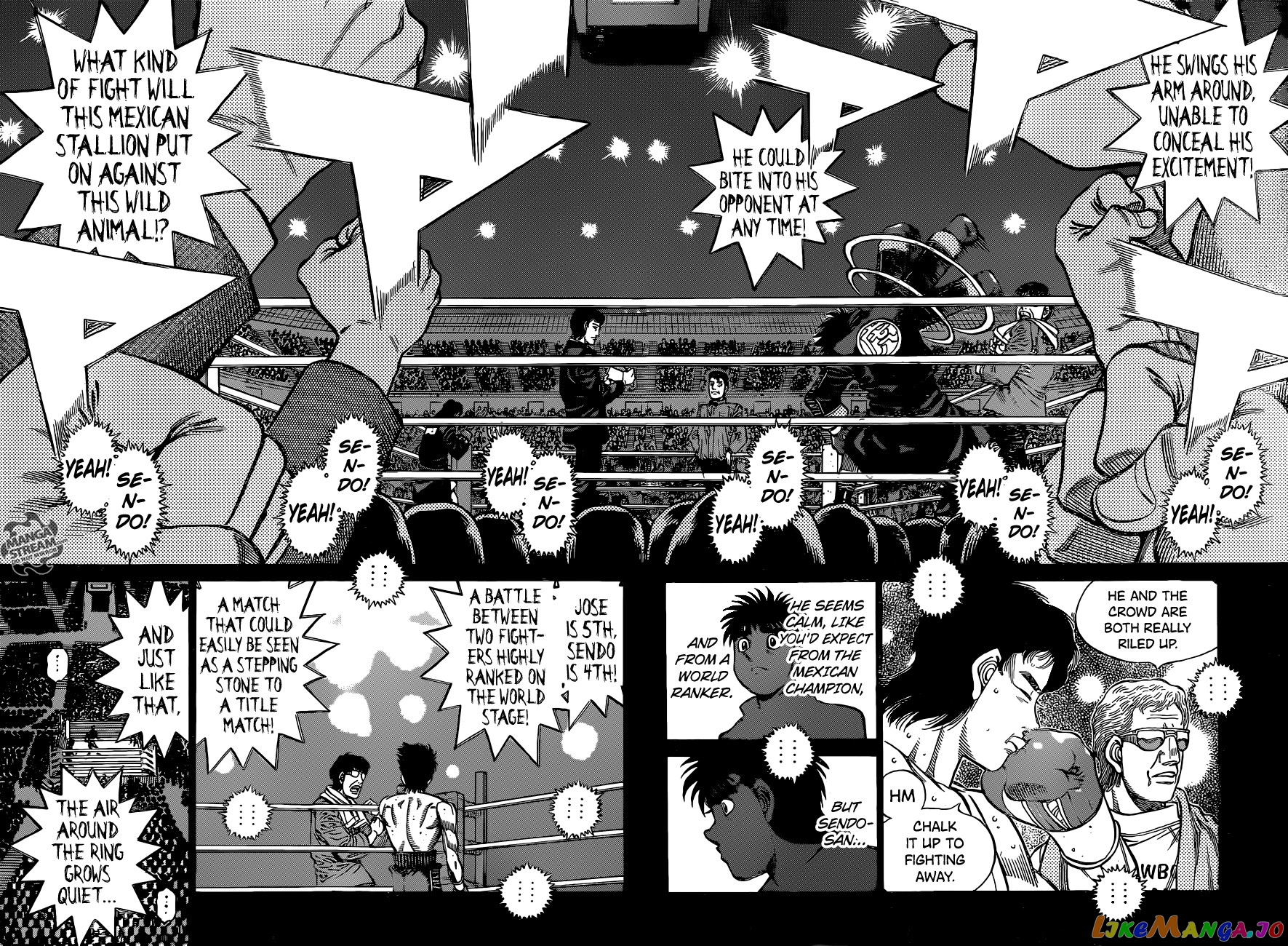Hajime no Ippo Chapter 1085 - page 13