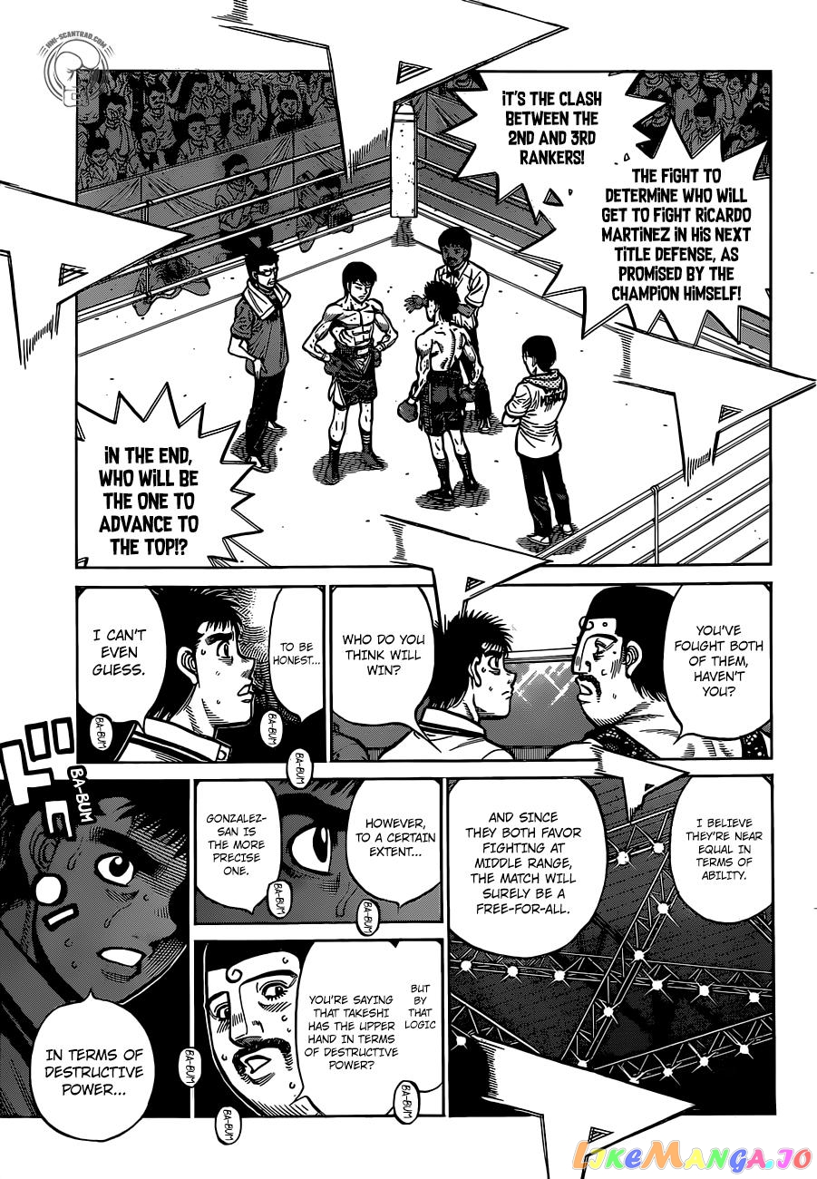 Hajime no Ippo Chapter 1295 - page 7