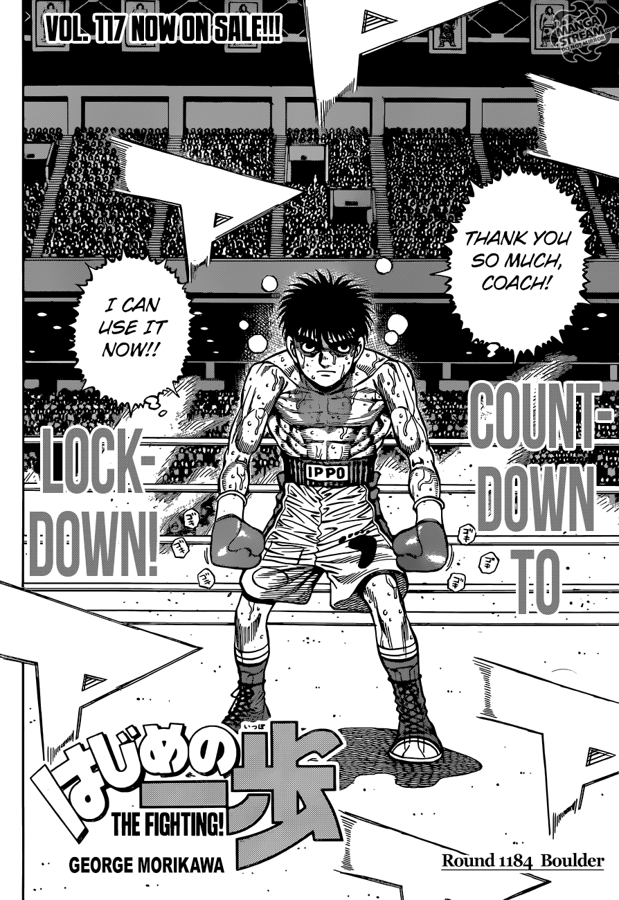 Hajime no Ippo Chapter 1184 - page 3