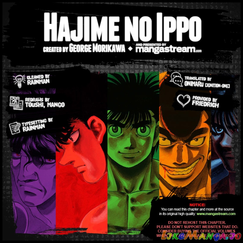 Hajime no Ippo Chapter 1188 - page 2