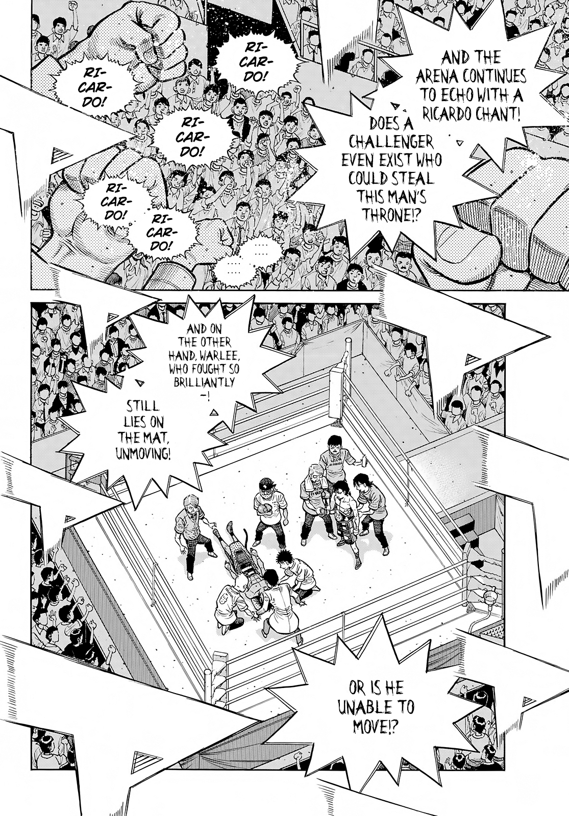 Hajime no Ippo Chapter 1411 - page 3
