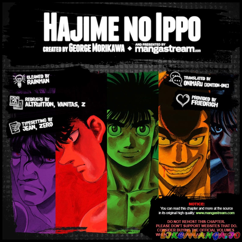 Hajime no Ippo Chapter 1160 - page 2