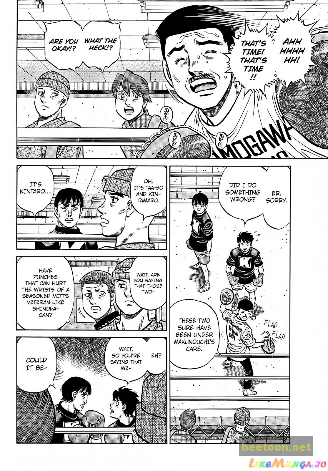 Hajime no Ippo Chapter 1381 - page 2
