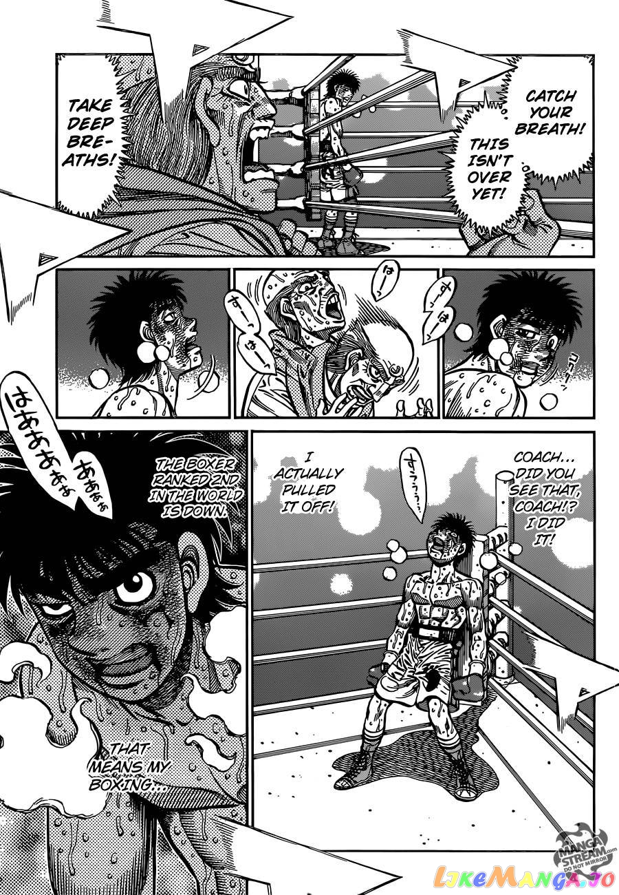 Hajime no Ippo Chapter 1062 - page 9