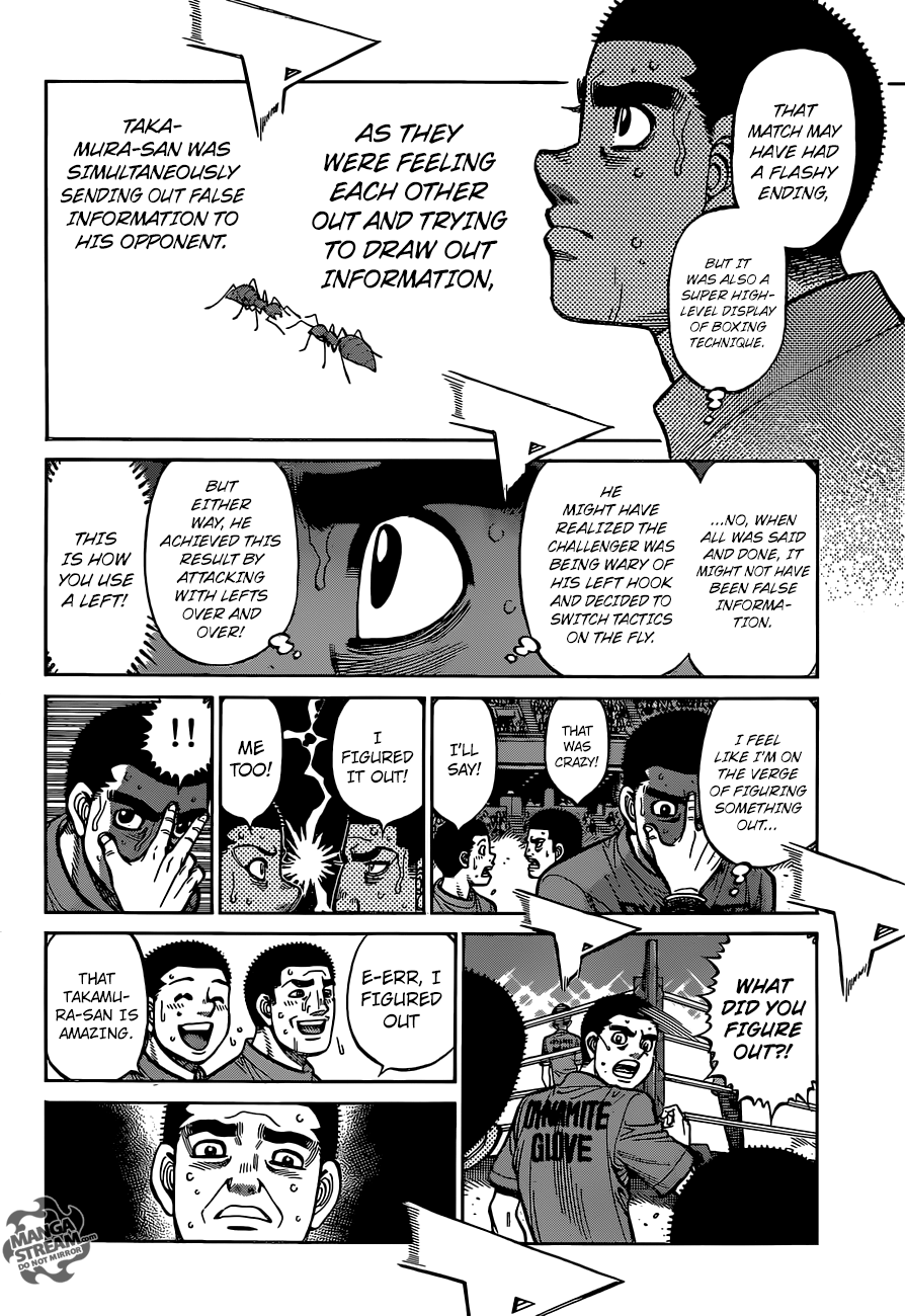 Hajime no Ippo Chapter 1268 - page 6