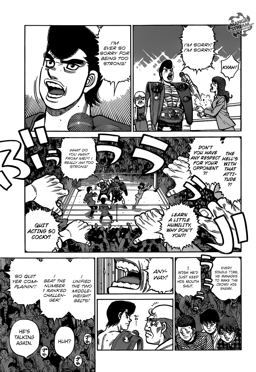 Hajime no Ippo Chapter 1268 - page 9
