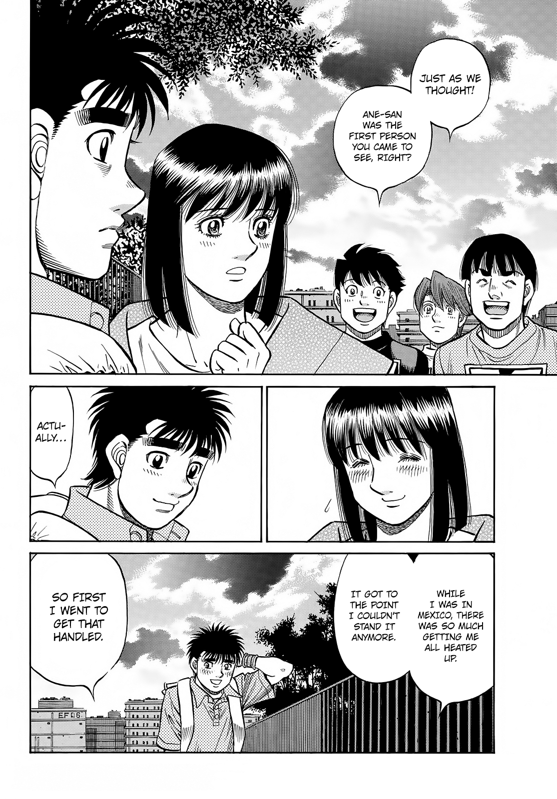 Hajime no Ippo Chapter 1414 - page 3