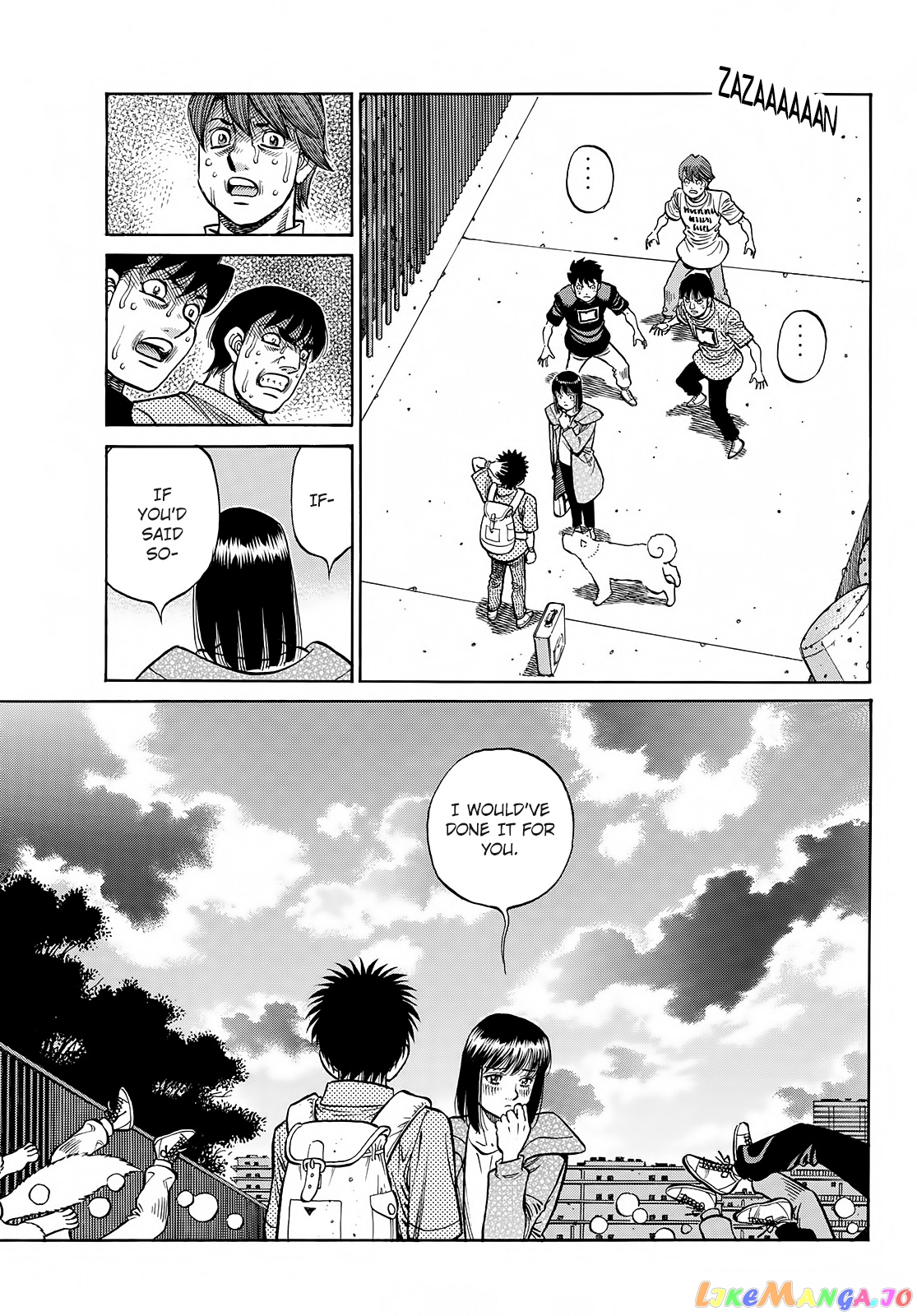 Hajime no Ippo Chapter 1414 - page 4