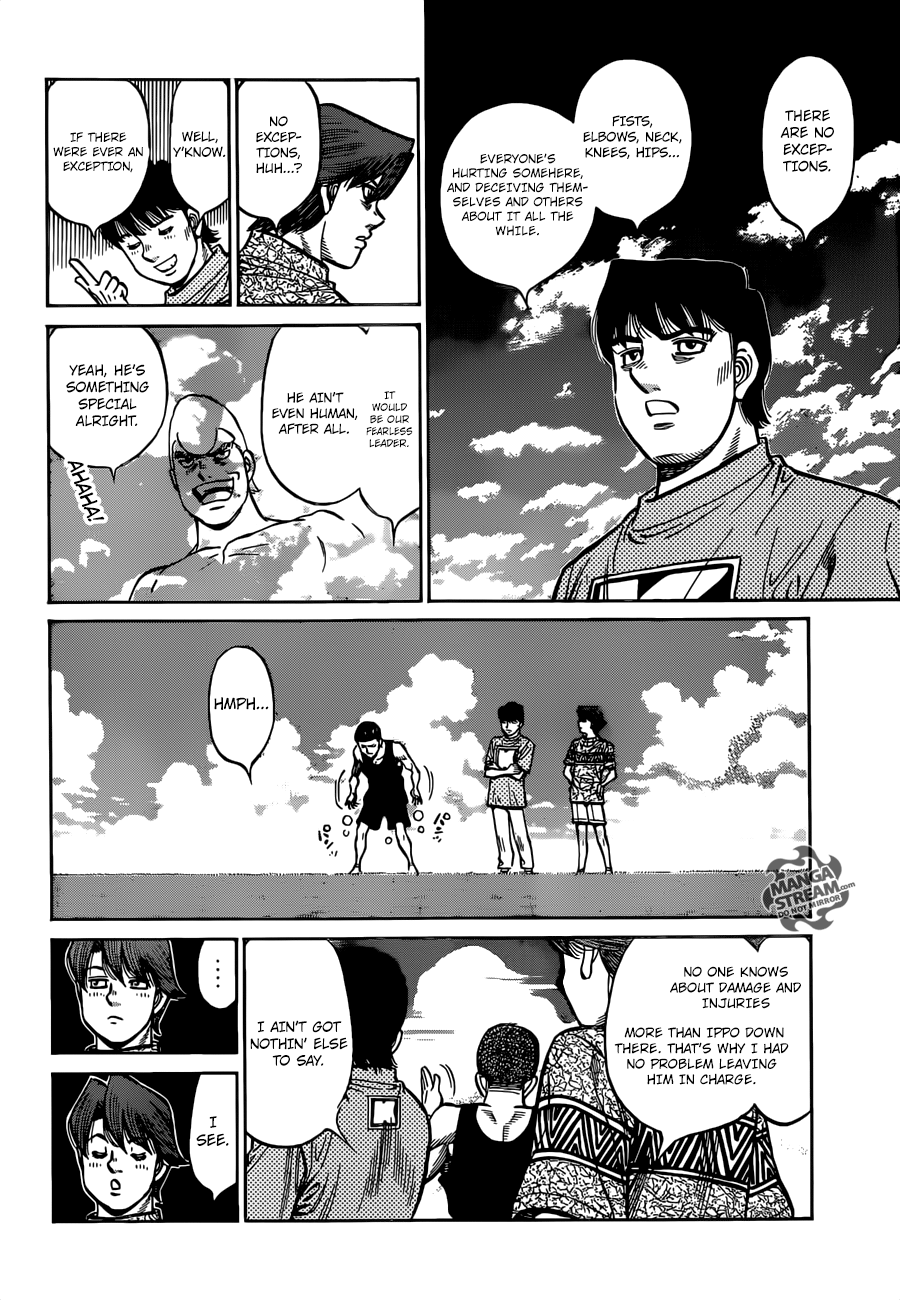 Hajime no Ippo Chapter 1270 - page 10