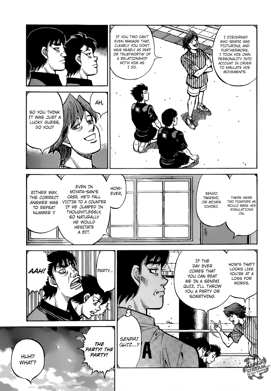 Hajime no Ippo Chapter 1271 - page 11