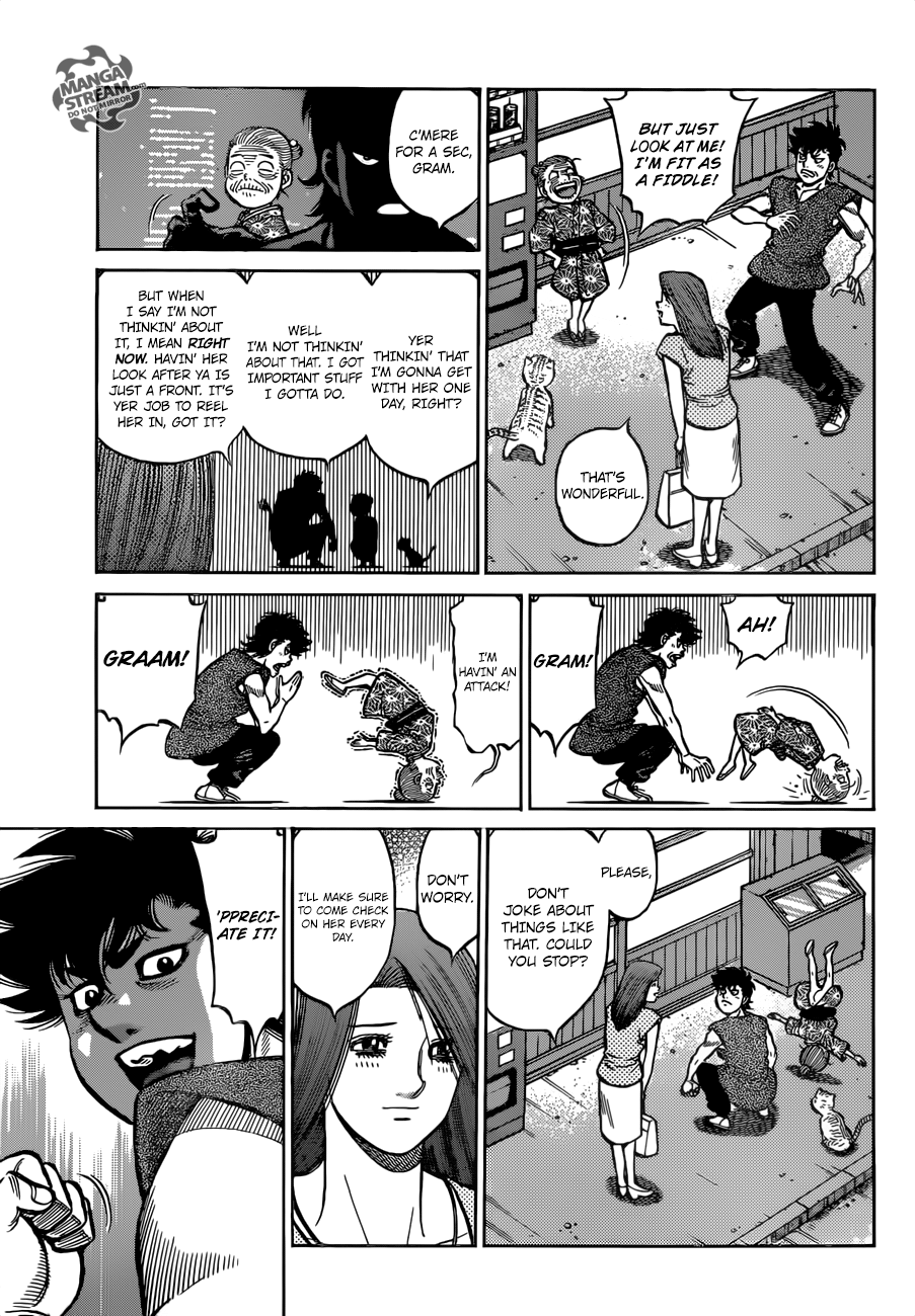 Hajime no Ippo Chapter 1271 - page 17