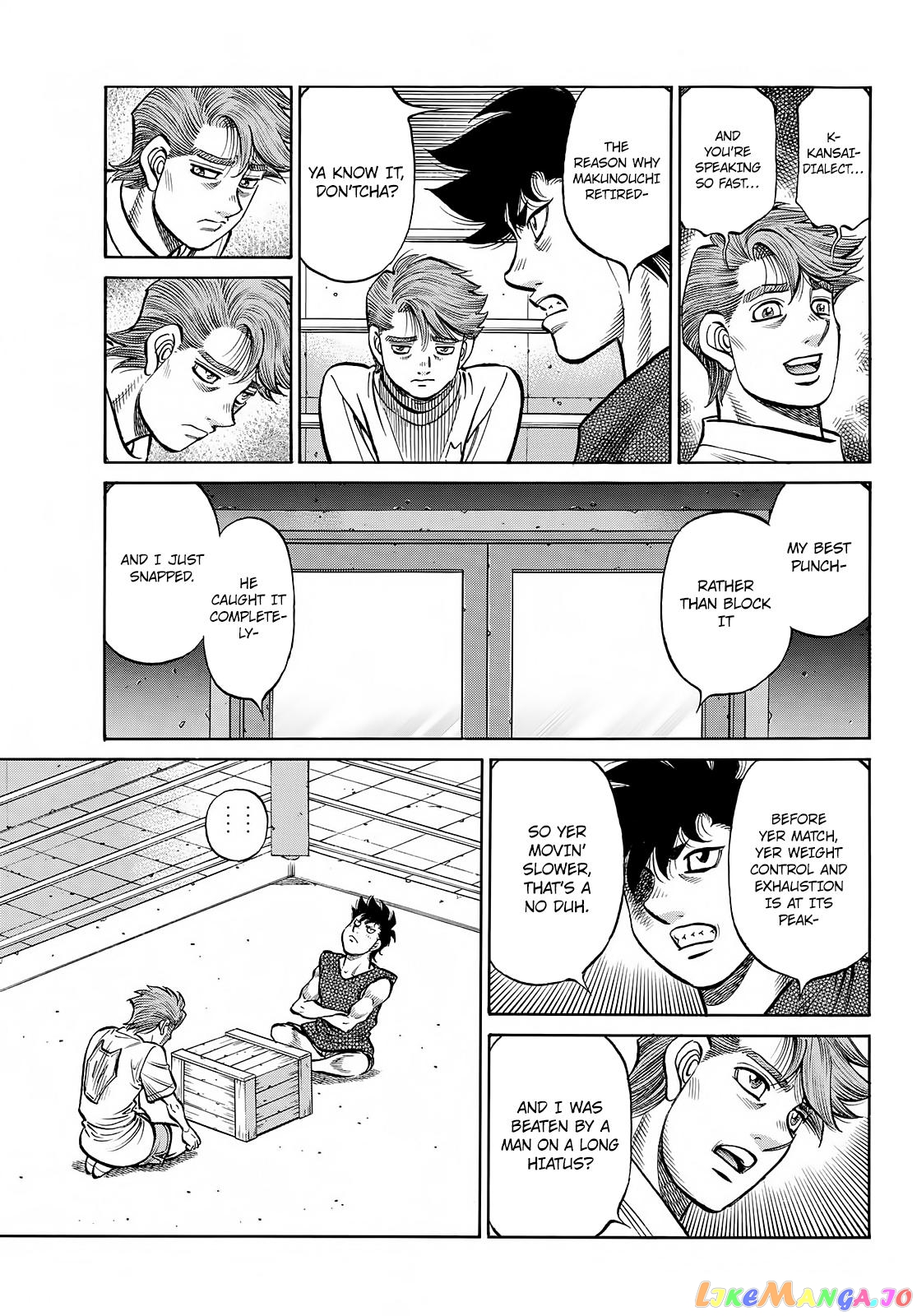 Hajime no Ippo Chapter 1386 - page 4