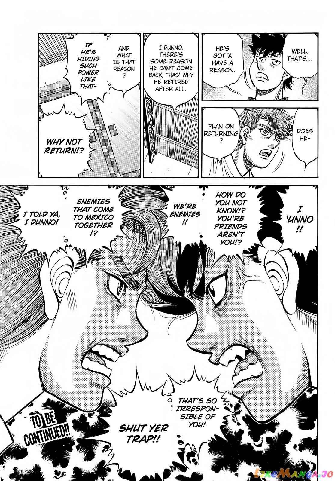 Hajime no Ippo Chapter 1386 - page 8