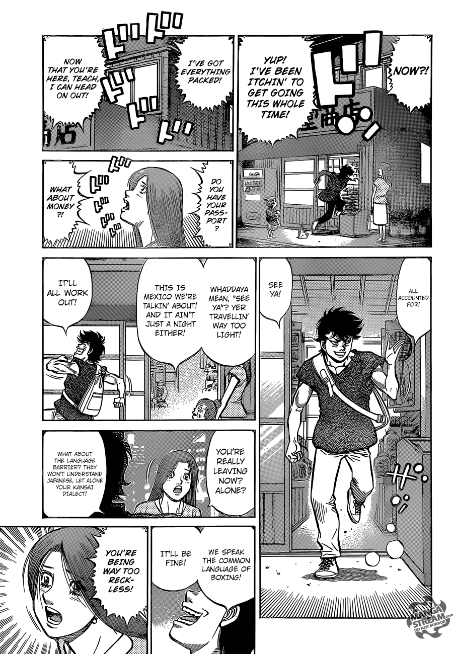 Hajime no Ippo Chapter 1272 - page 9