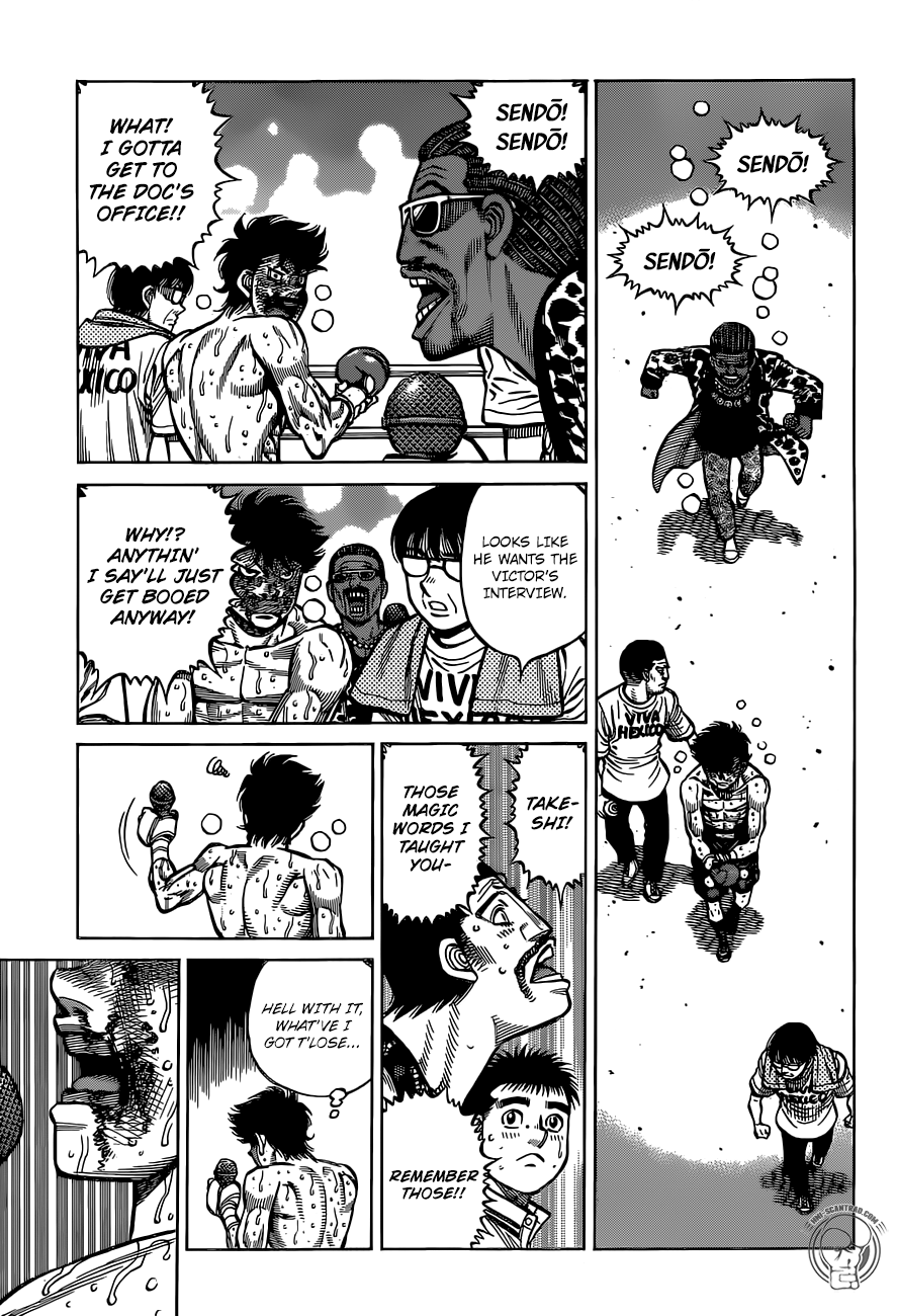 Hajime no Ippo Chapter 1309 - page 3