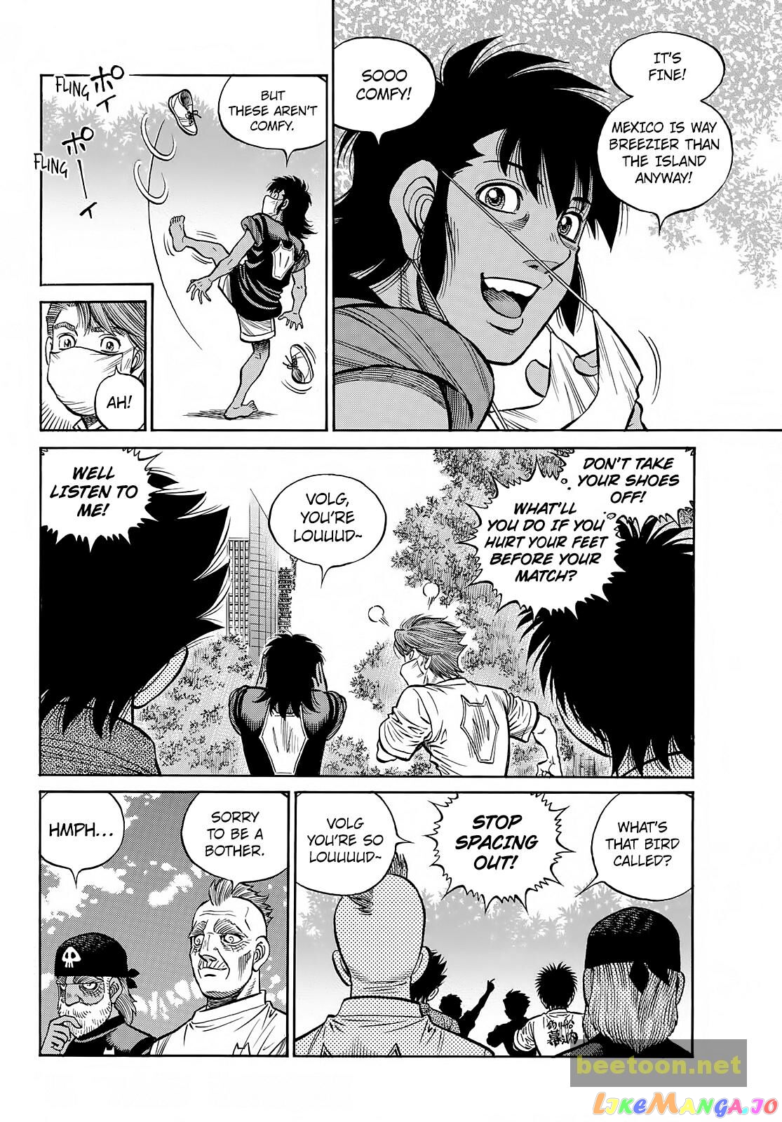 Hajime no Ippo Chapter 1388 - page 2
