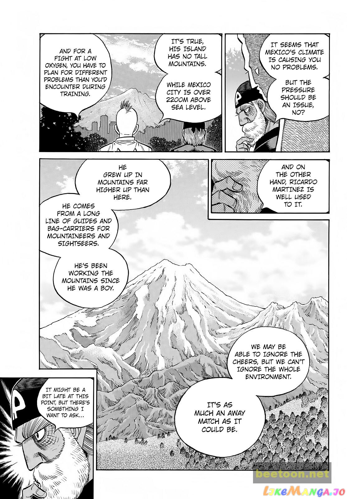 Hajime no Ippo Chapter 1388 - page 3
