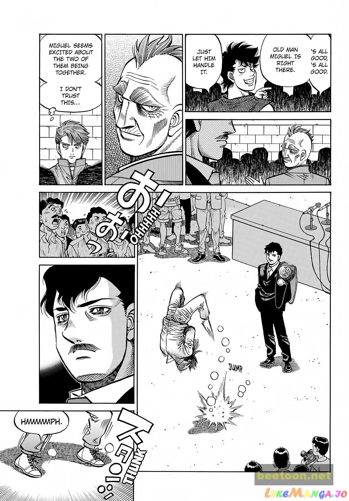 Hajime no Ippo Chapter 1389 - page 3