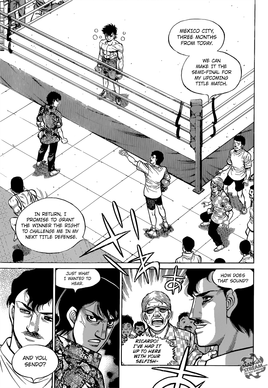 Hajime no Ippo Chapter 1275 - page 13