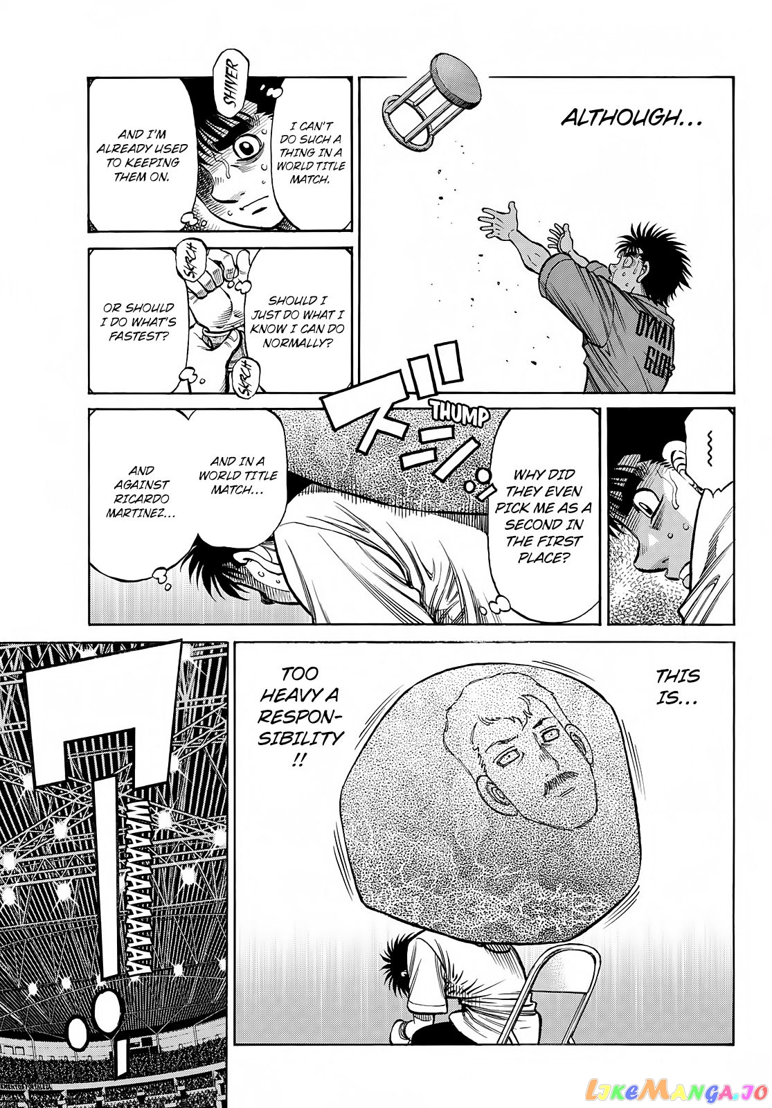 Hajime no Ippo Chapter 1390 - page 4