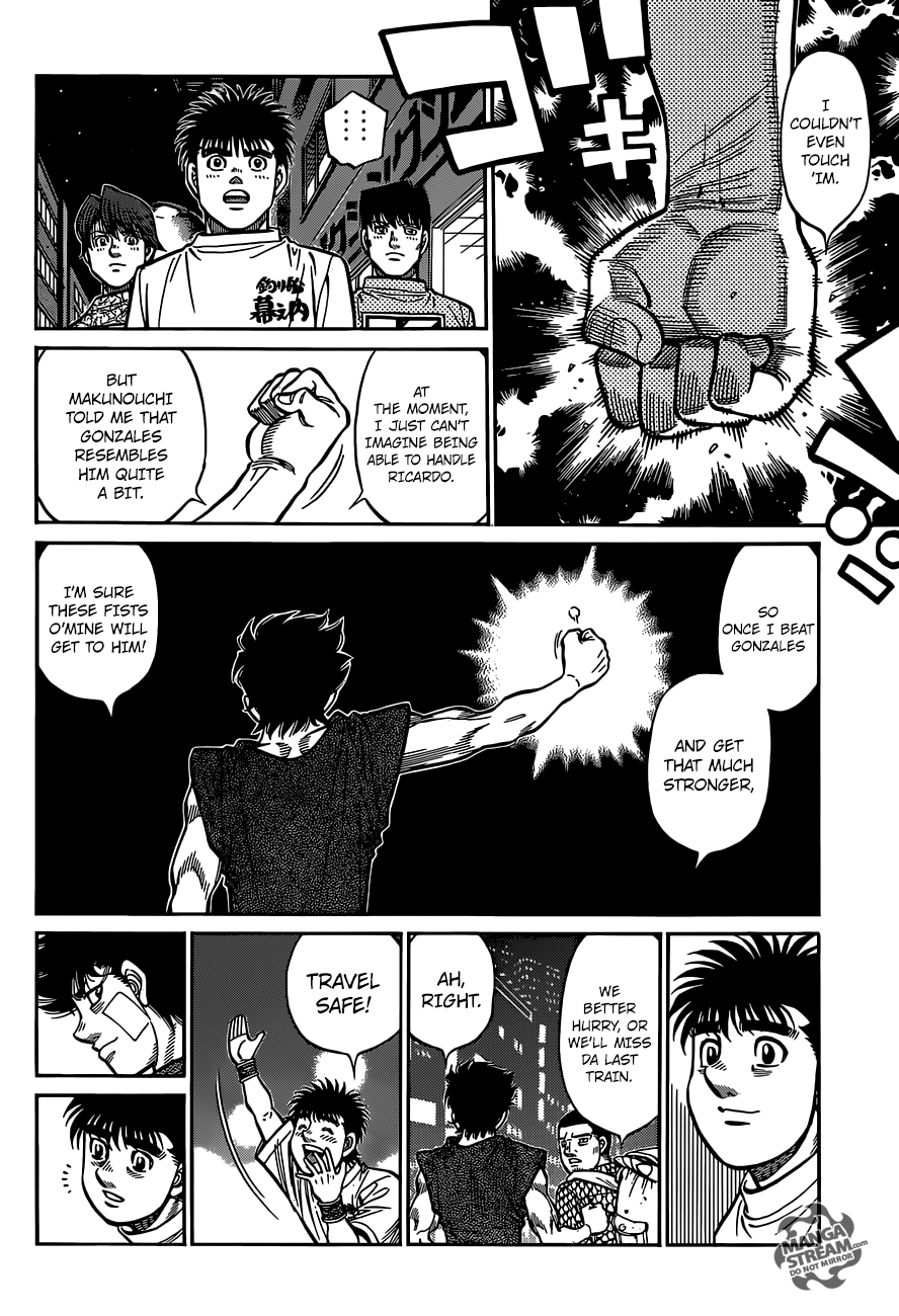Hajime no Ippo Chapter 1280 - page 8