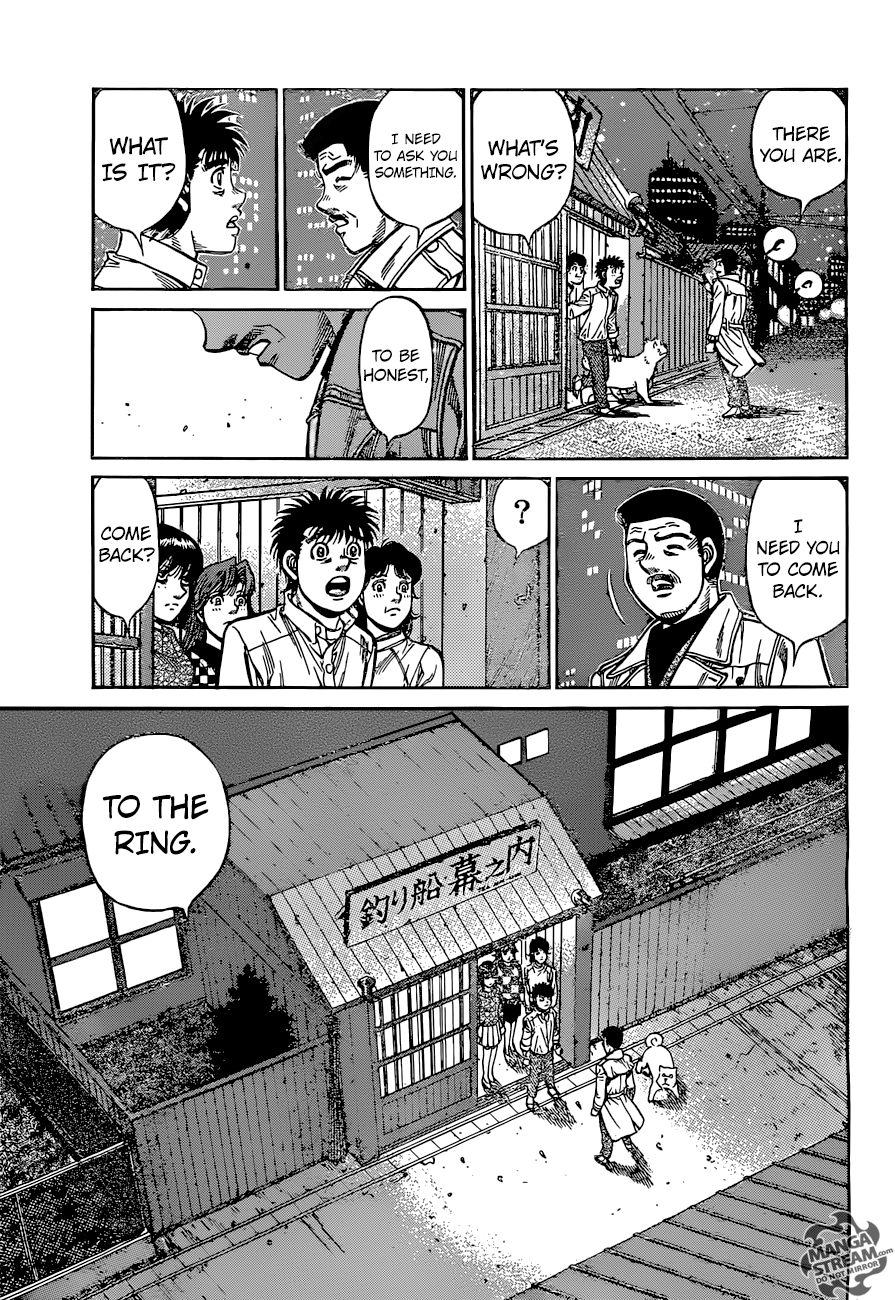 Hajime no Ippo Chapter 1213 - page 14