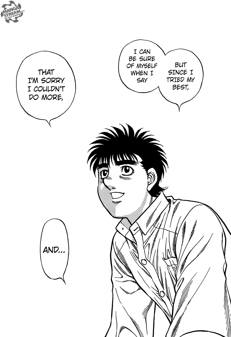 Hajime no Ippo Chapter 1213 - page 6