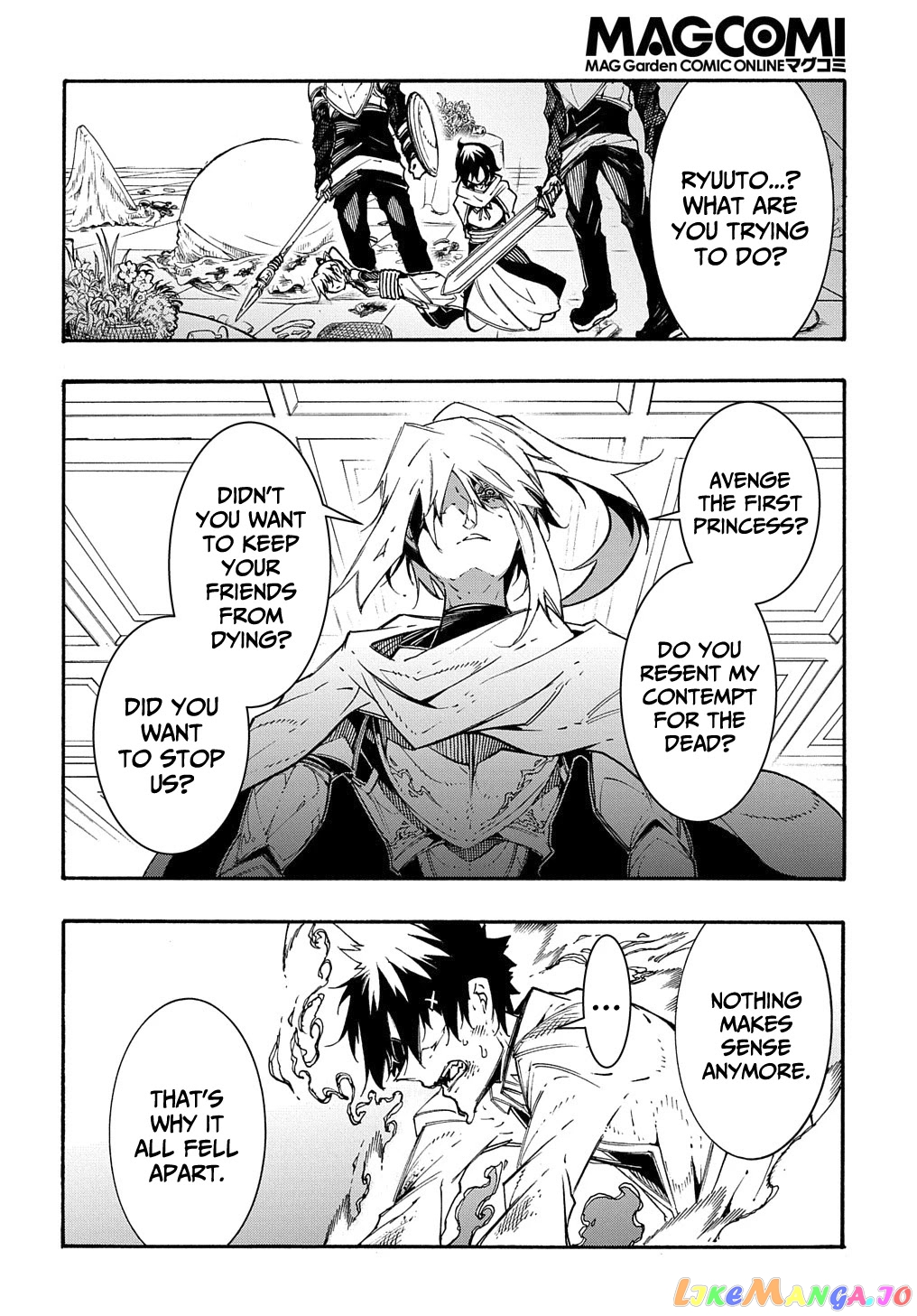 Meccha Shoukan Sareta Ken chapter 14.1 - page 21