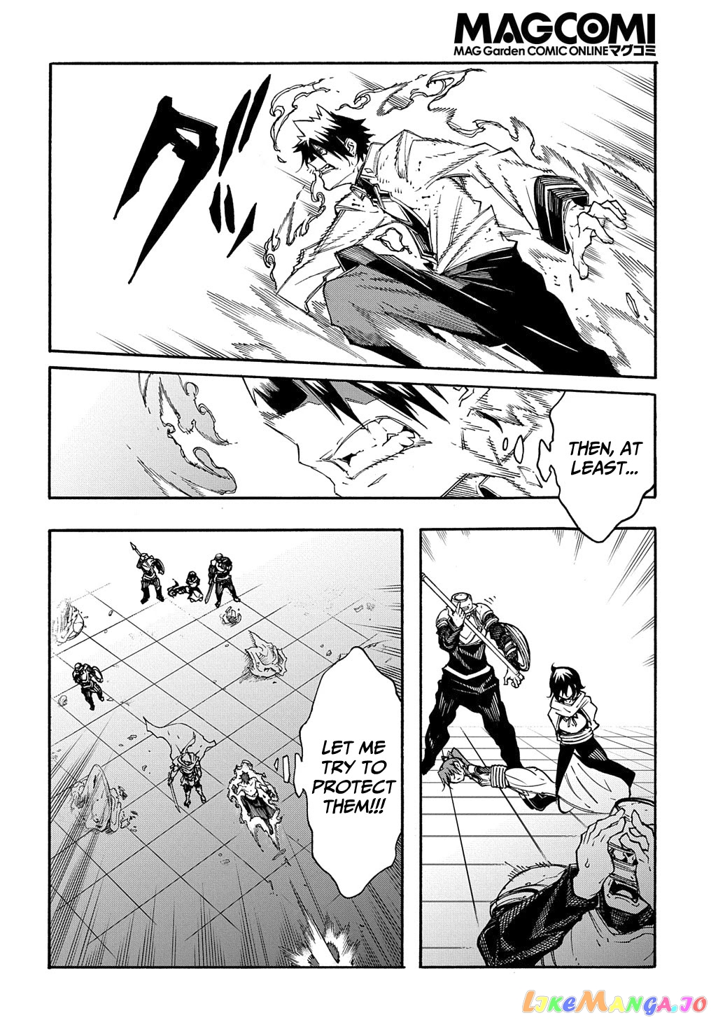 Meccha Shoukan Sareta Ken chapter 14.1 - page 23