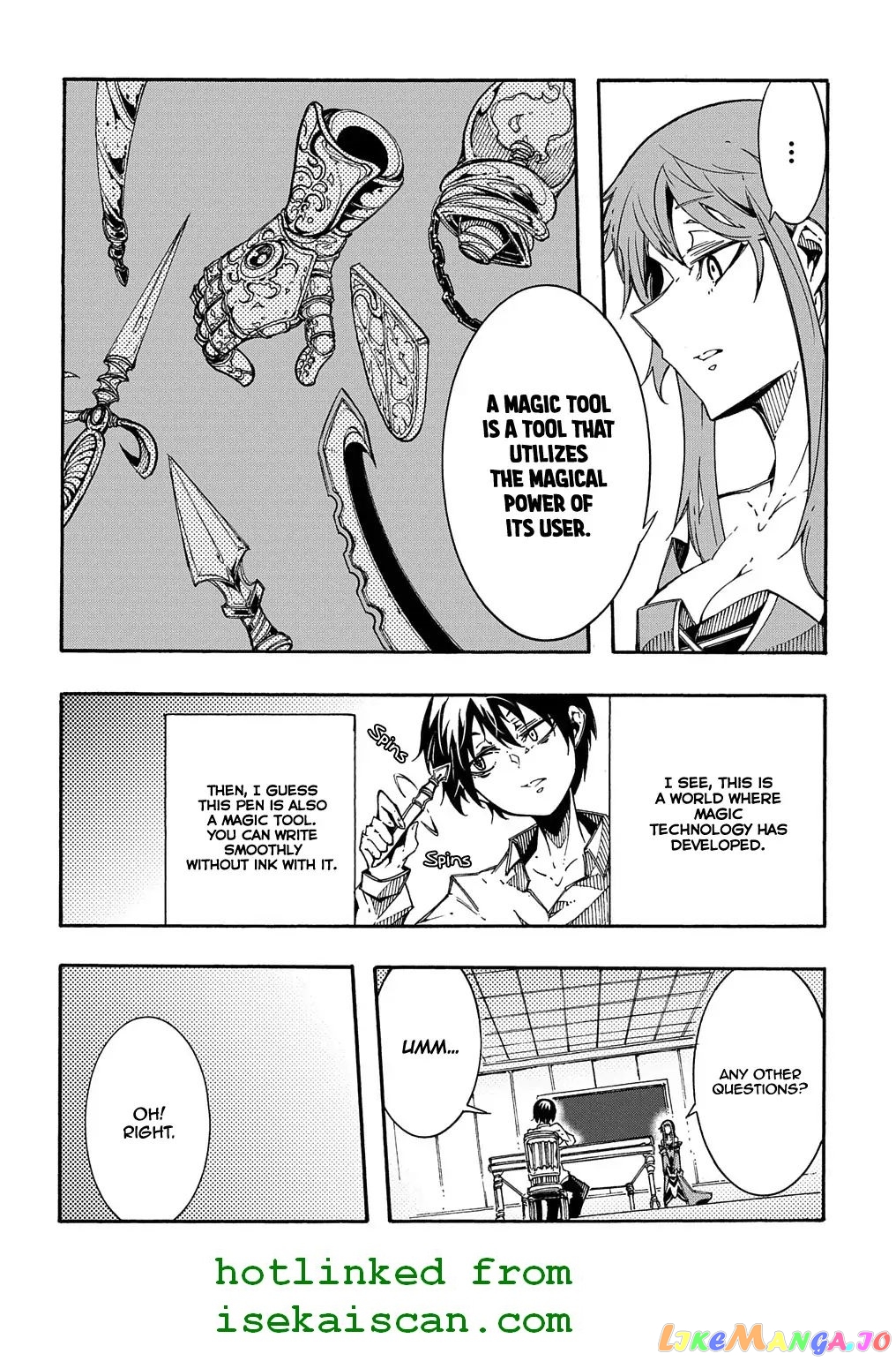 Meccha Shoukan Sareta Ken chapter 2.1 - page 30