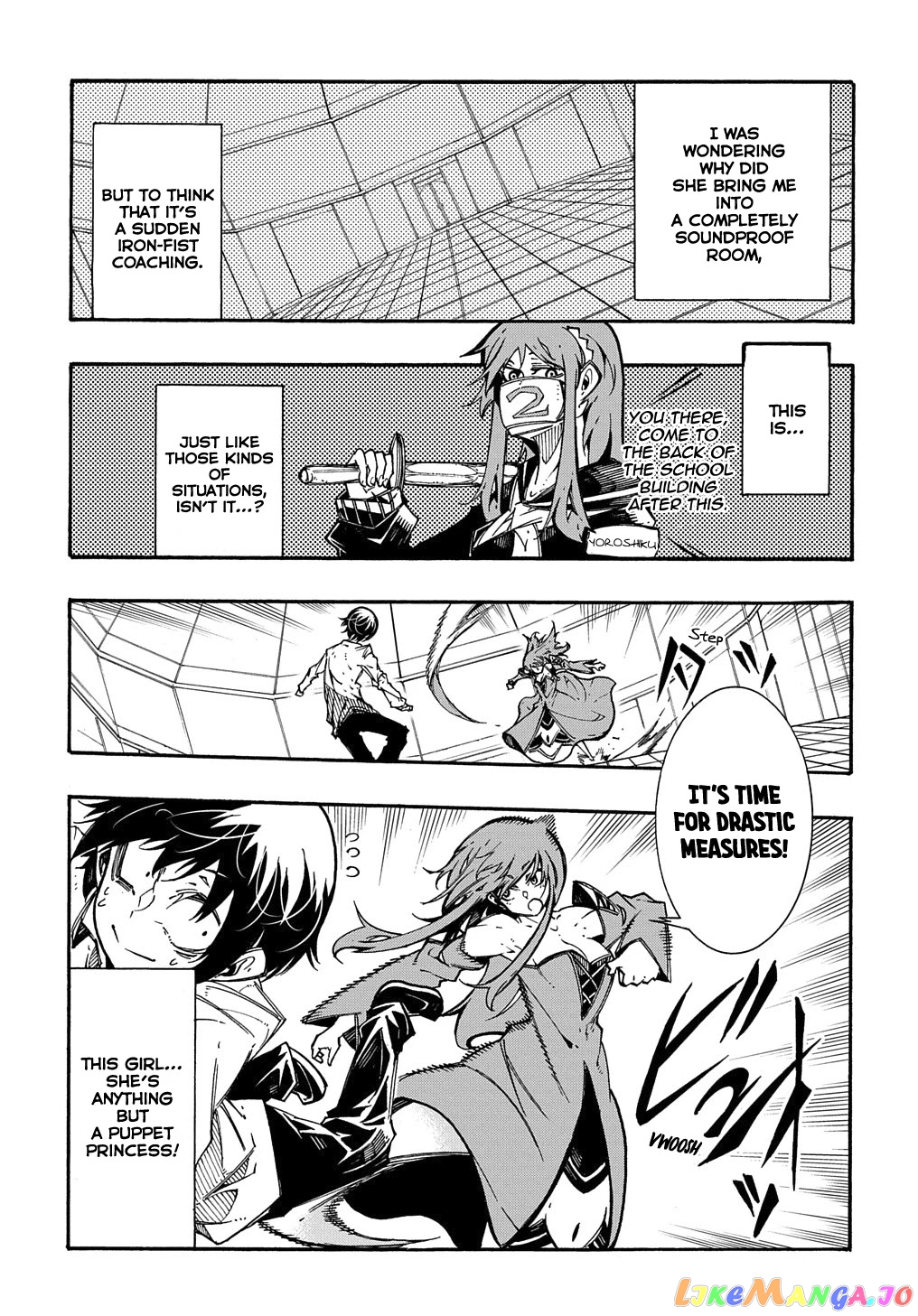 Meccha Shoukan Sareta Ken chapter 3.2 - page 8