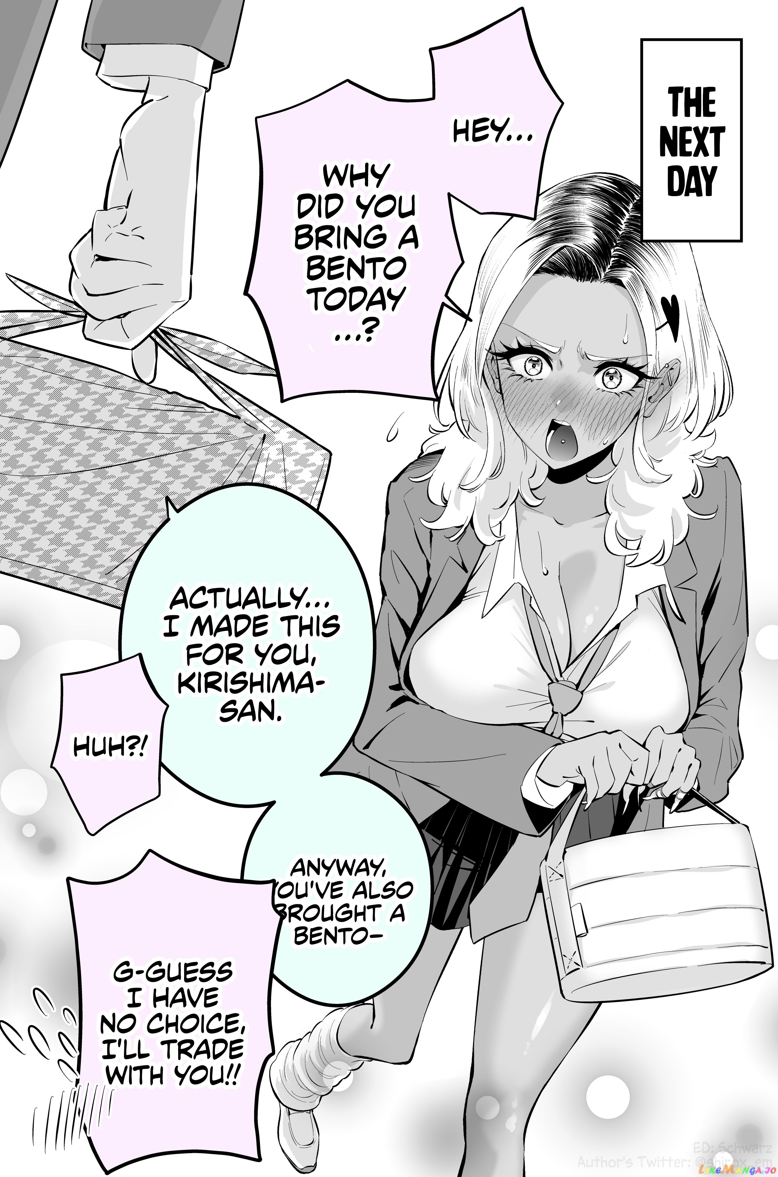 I Tried Asking a Hot-Tempered Gal Out on a Date chapter 3 - page 2