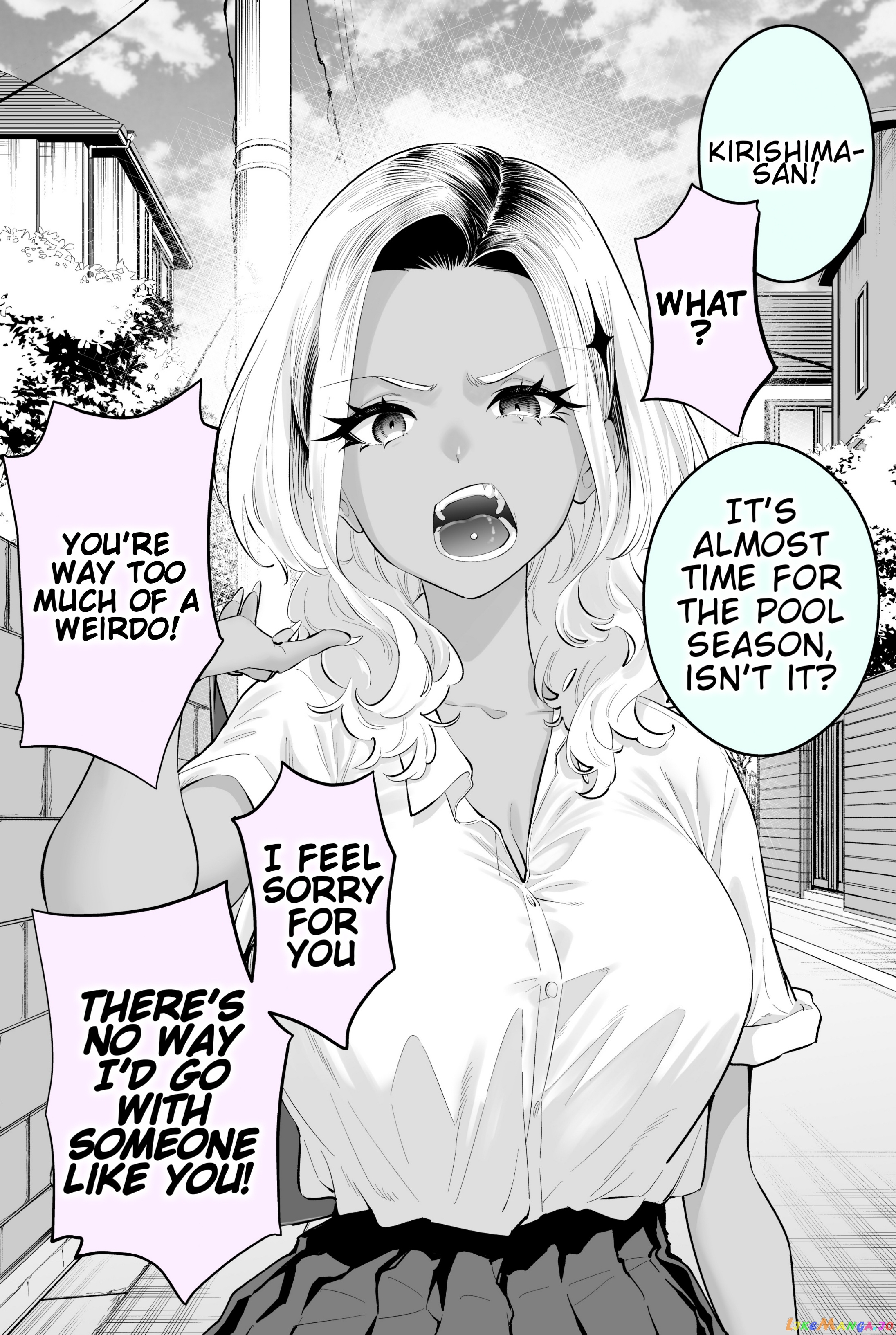 I Tried Asking a Hot-Tempered Gal Out on a Date chapter 10 - page 1