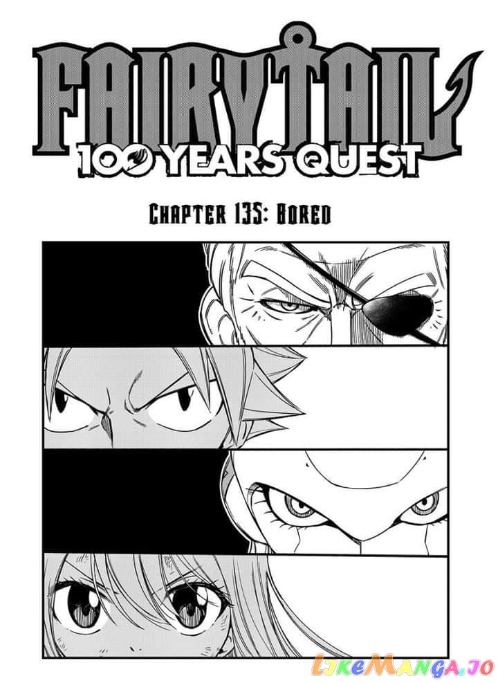 Fairy Tail 100 Years Quest chapter 135 - page 2