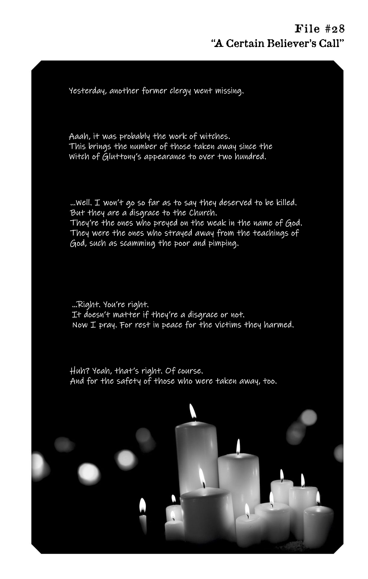 Make The Exorcist Fall In Love chapter 28.5 - page 1