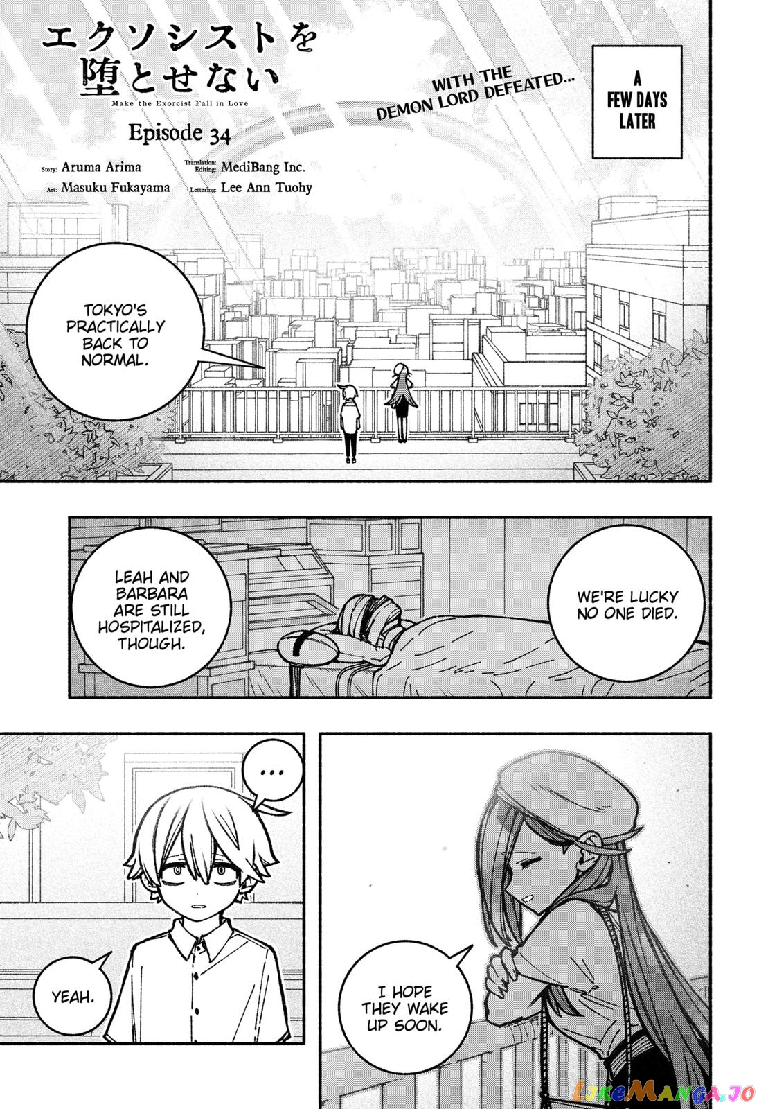 Make The Exorcist Fall In Love chapter 34 - page 1