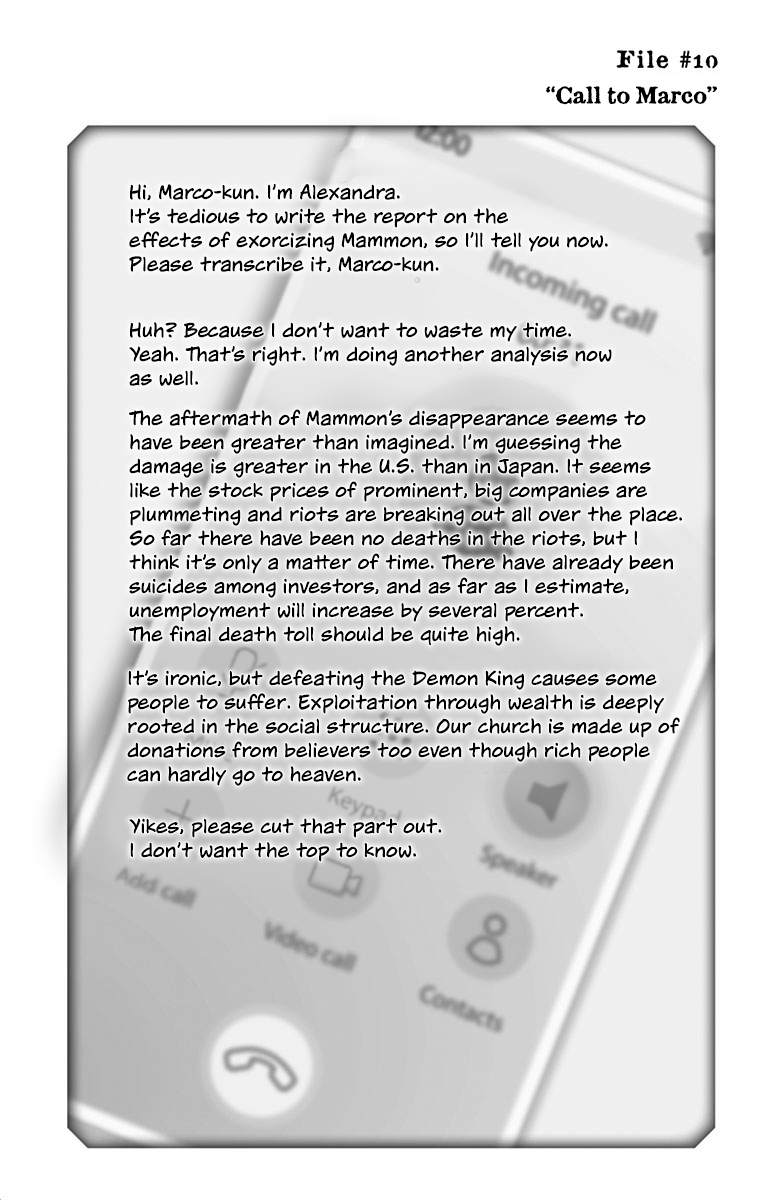 Make The Exorcist Fall In Love chapter 9.5 - page 1