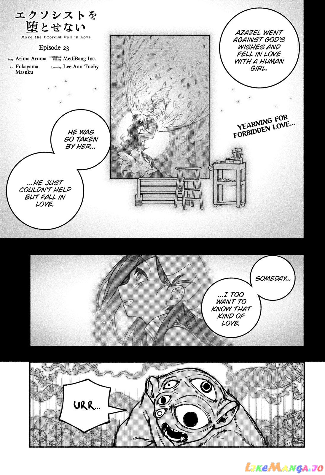 Make The Exorcist Fall In Love chapter 23 - page 1