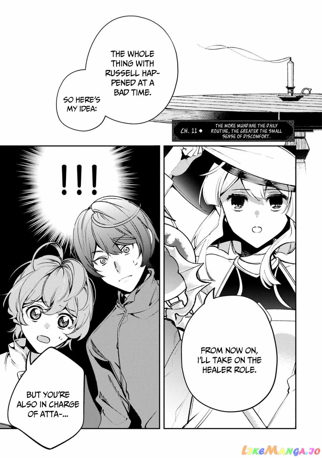 Saint Of Black Kite~ The Banished Healer Masters Dark Magic With Abundant Magical Power chapter 11 - page 4