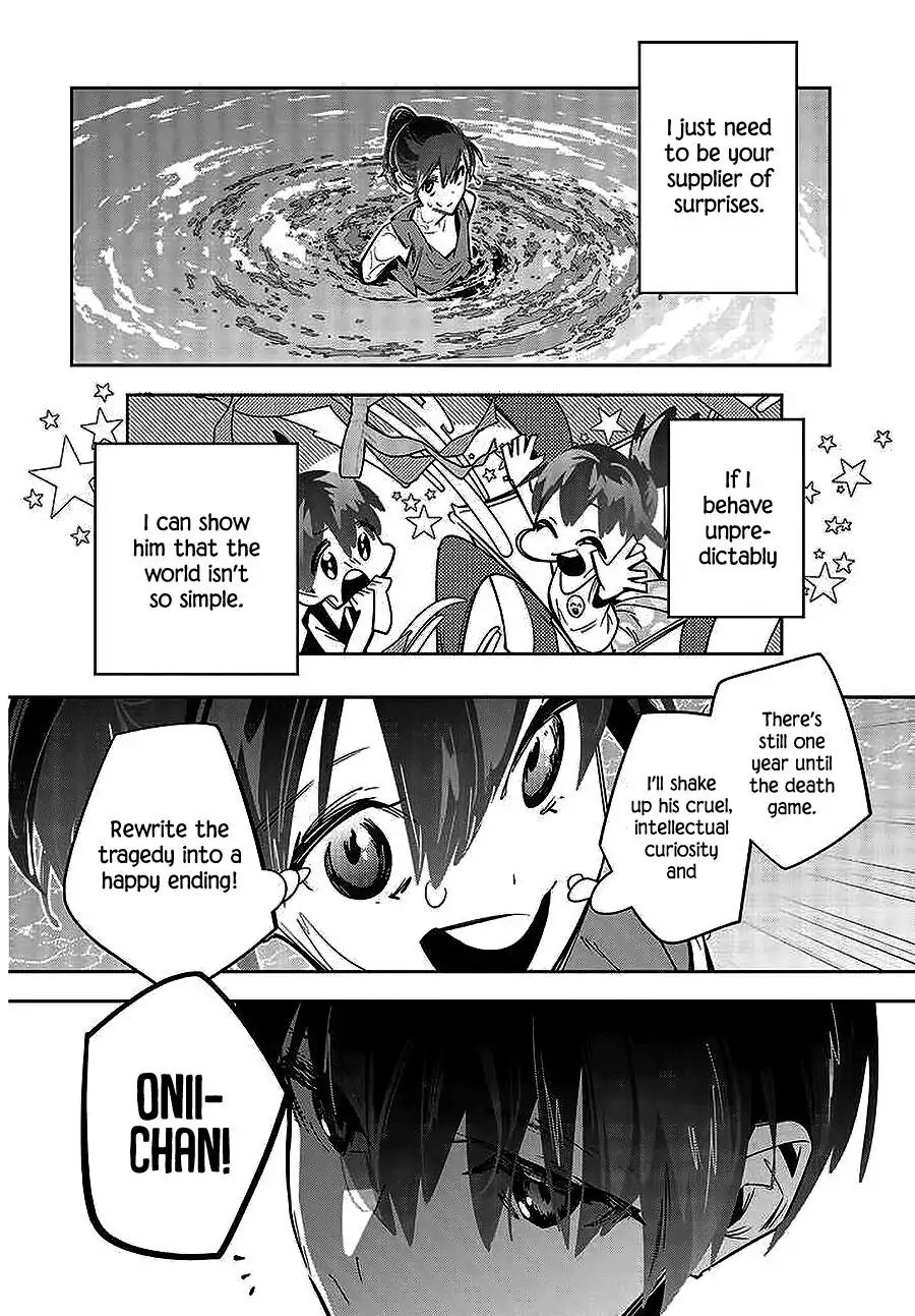 I Reincarnated As The Little Sister Of A Death Game Manga's Murder Mastermind And Failed chapter 1 - page 46