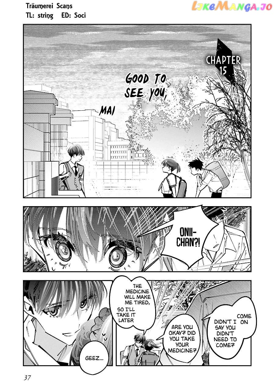 I Reincarnated As The Little Sister Of A Death Game Manga's Murder Mastermind And Failed chapter 15 - page 1