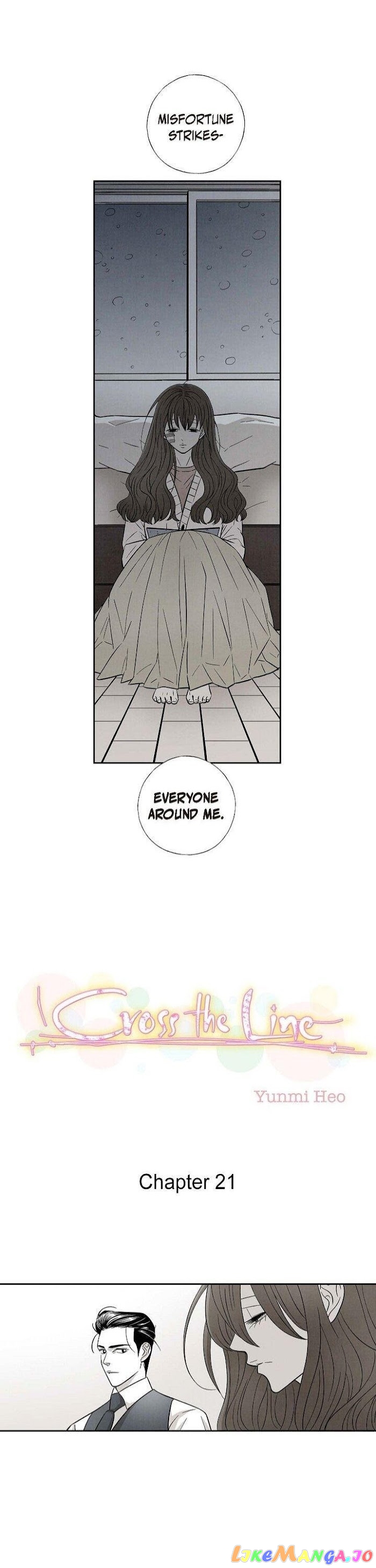 Cross the Line chapter 21 - page 1