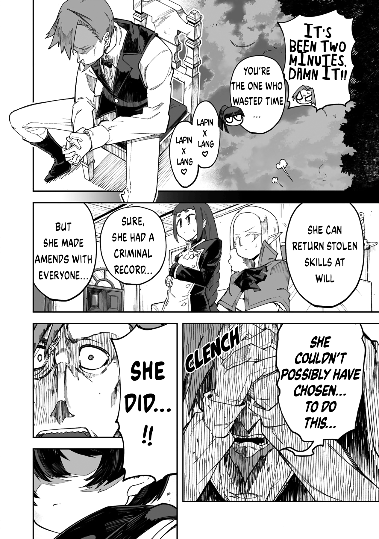 Shiboritoranaide, Onna Shounin-San chapter 33.1 - page 12