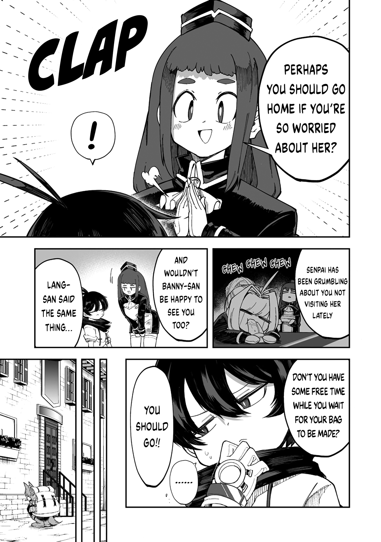 Shiboritoranaide, Onna Shounin-San chapter 35.1 - page 3