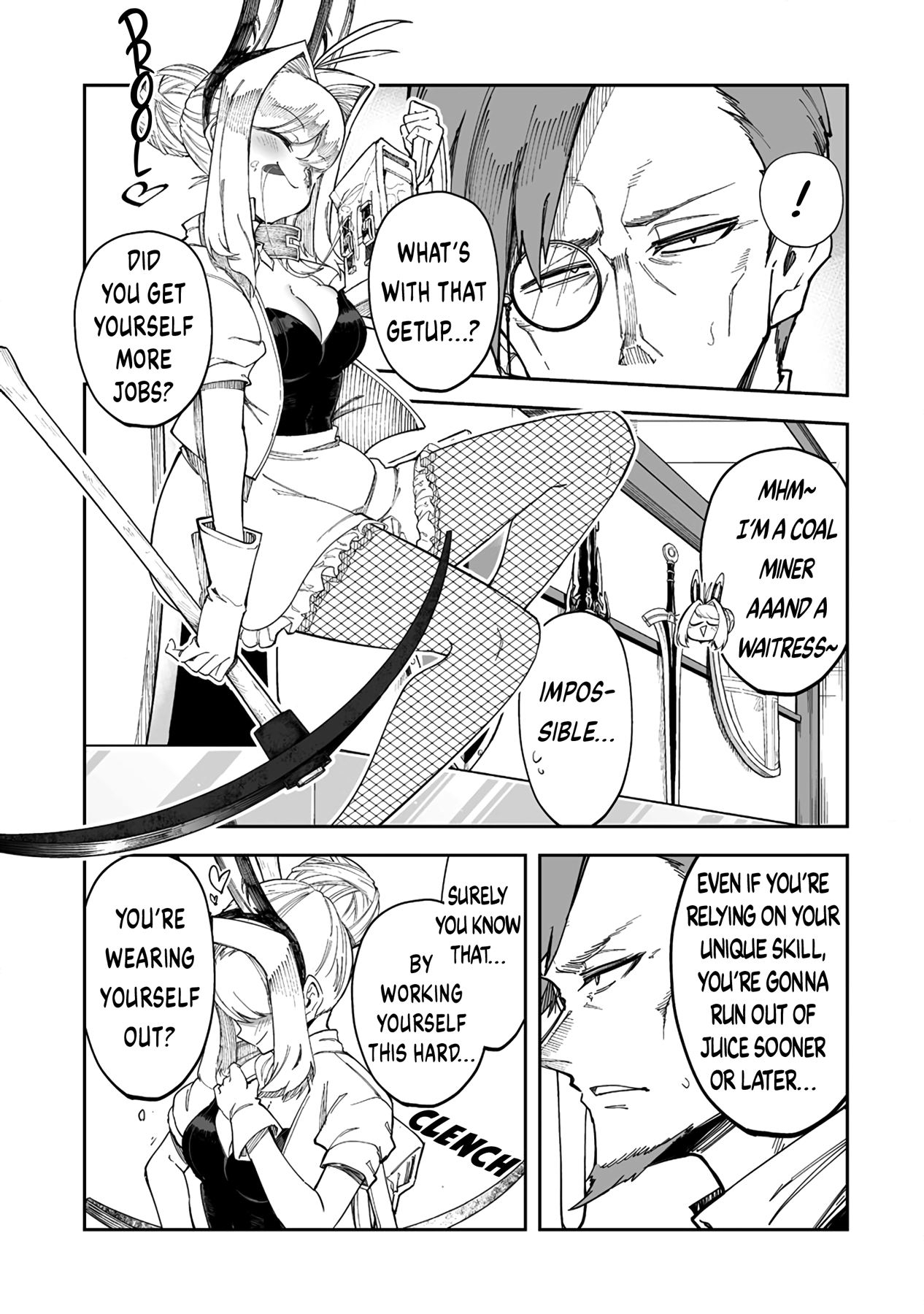 Shiboritoranaide, Onna Shounin-San chapter 35.2 - page 1