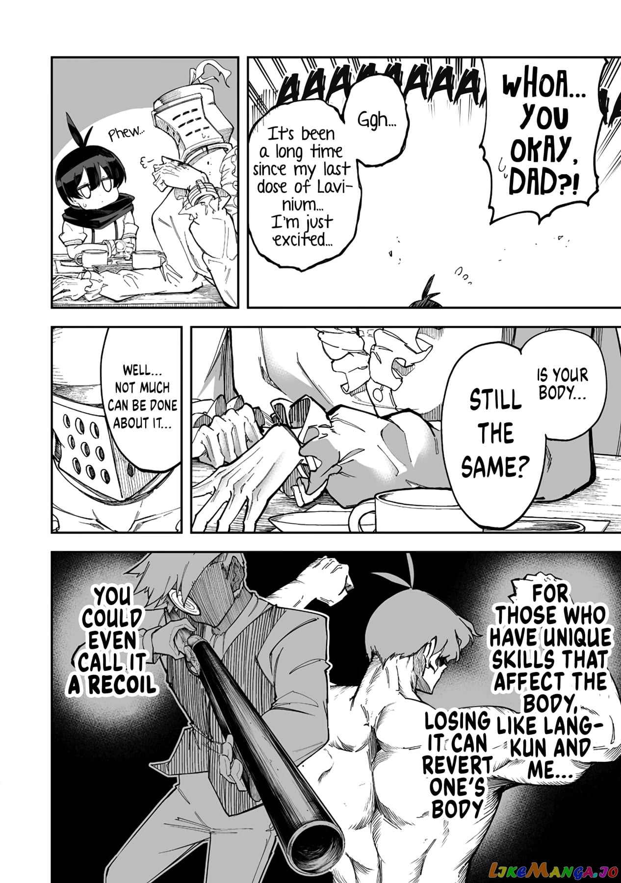 Shiboritoranaide, Onna Shounin-San chapter 37.1 - page 4