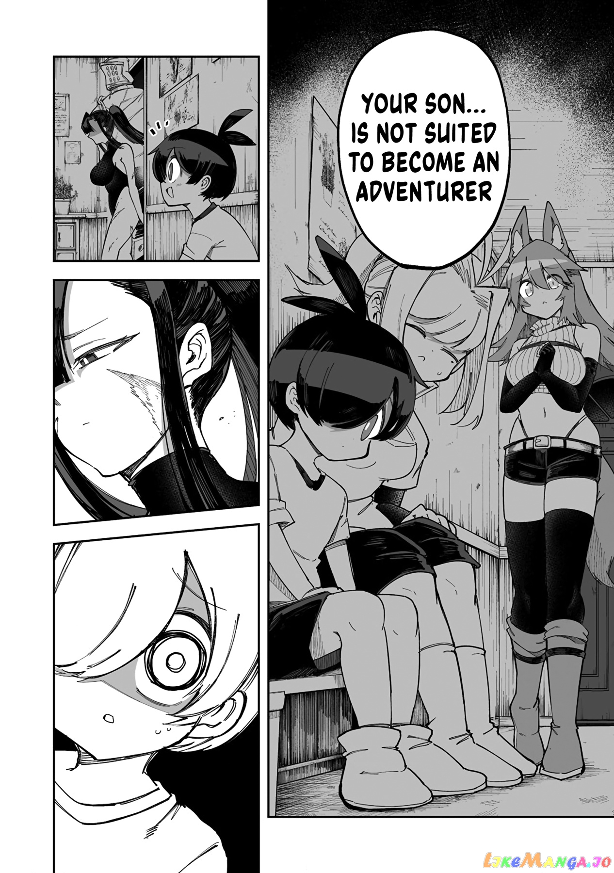 Shiboritoranaide, Onna Shounin-San chapter 37.2 - page 4